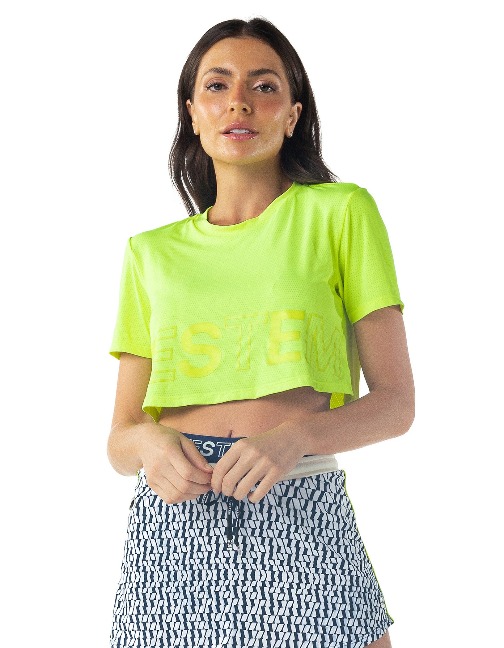 Vestem - Shirt Dry Fit Short Sleeve Pandora Neon Yellow - BMC571.C0009