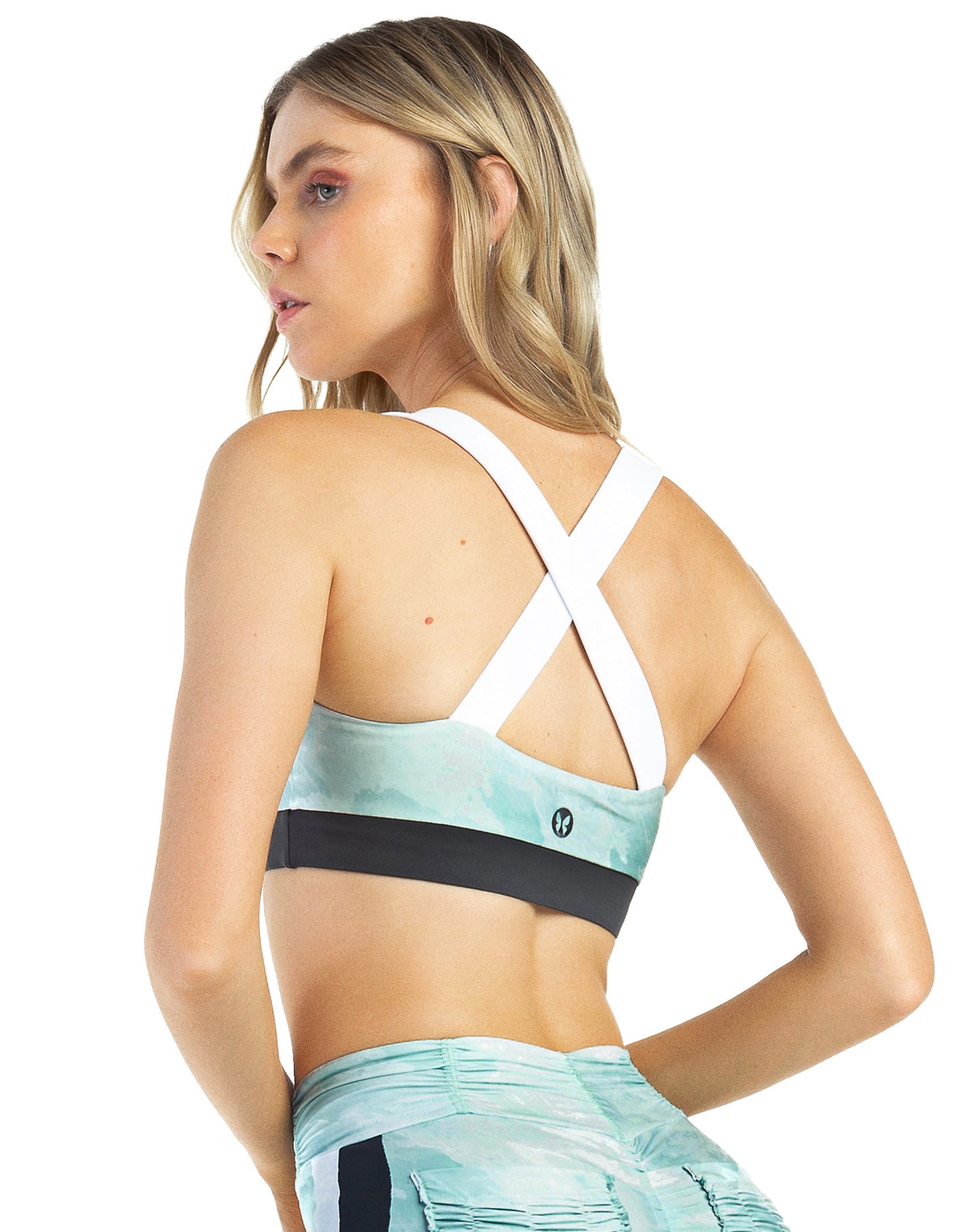 Vestem - Sports bra Woods Marm. Ethereal Green - TOP743.E1057