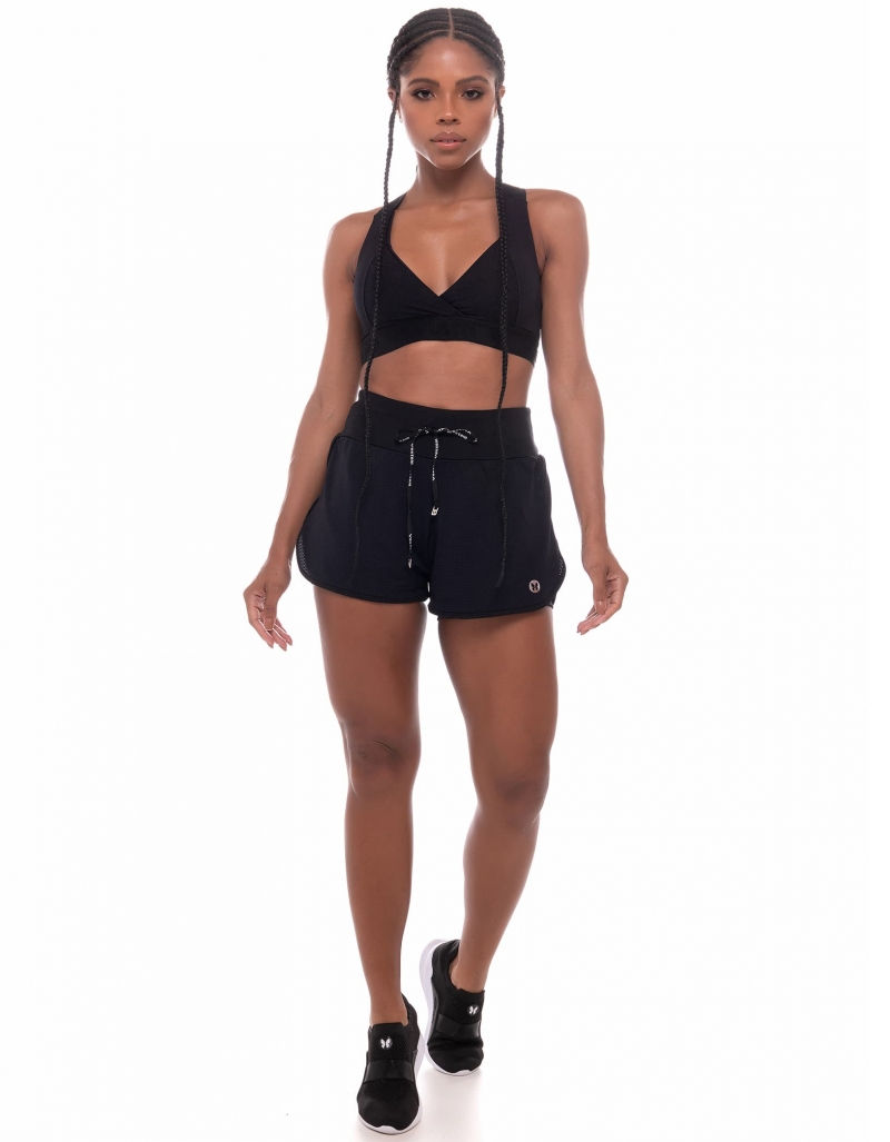 Vestem - Black Leblon Shorts - SH452.C0002