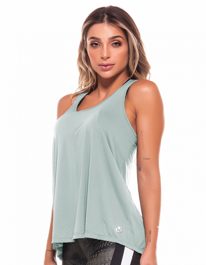 Vestem - Tank Shirt Delmar Verde Etero - REG12C0291