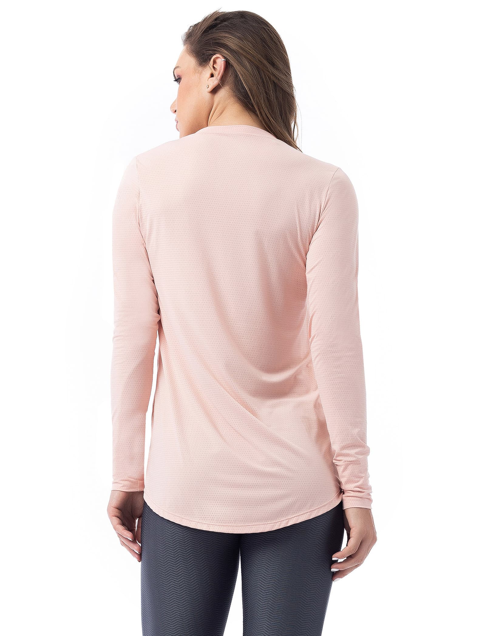 Vestem - Blusa Dry Fit Manga Longa Janice Nude - BML16C0048