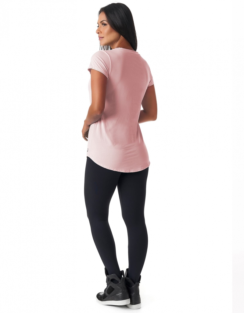 Vestem - Shirt Dry Fit Short Sleeve Janice pink Romance - BMC31.C0243