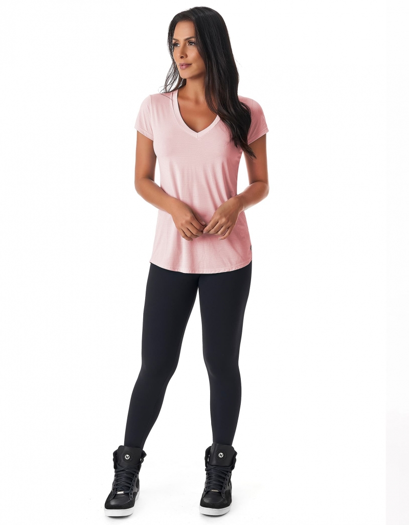 Vestem - Shirt Dry Fit Short Sleeve Janice pink Romance - BMC31.C0243