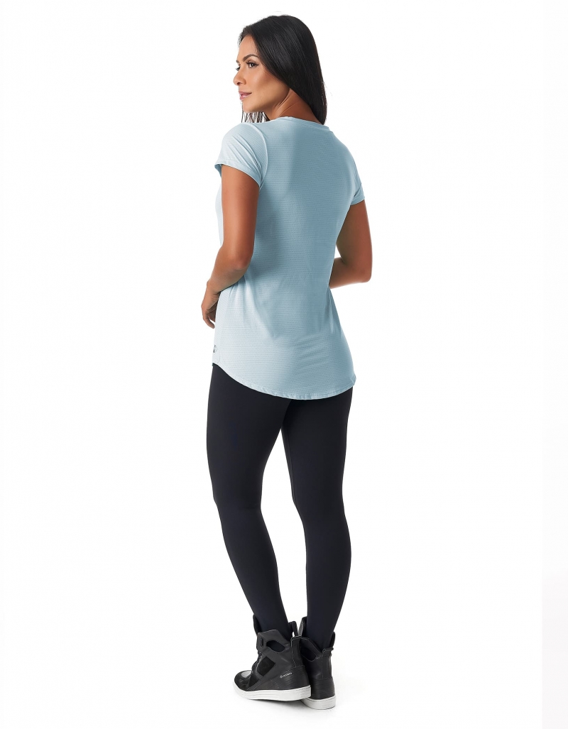 Vestem - Shirt Dry Fit Short Sleeve Janice Blue Drizzle - BMC31.C0244