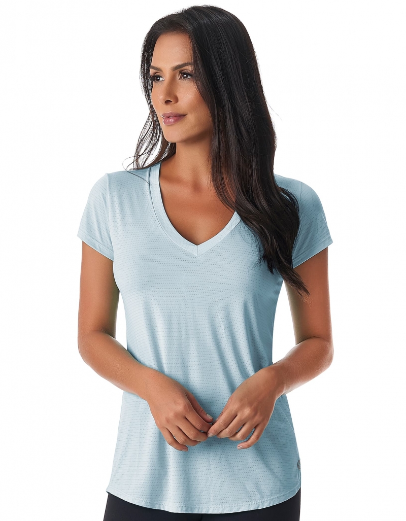 Vestem - Shirt Dry Fit Short Sleeve Janice Blue Drizzle - BMC31.C0244