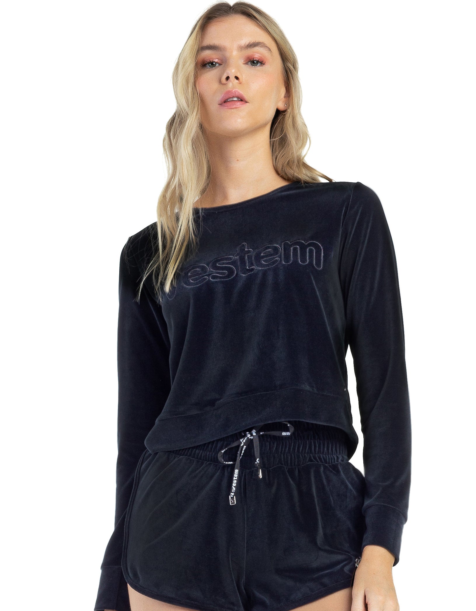 Vestem - Blusa Manga Longa Washigton Preto - BML387.C0002