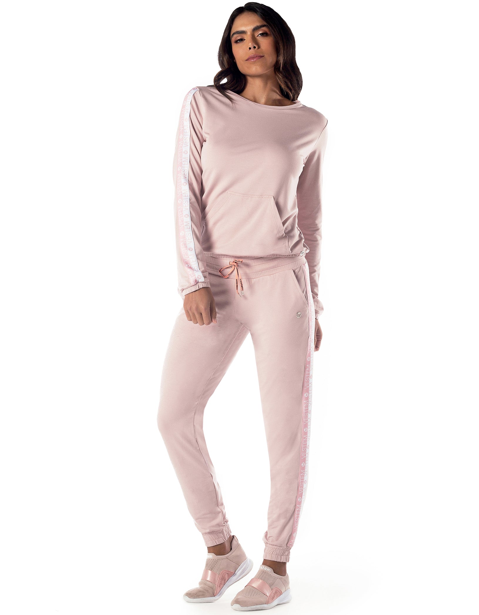 Vestem - Long Sleeve Shirt Lily pink Romance - BML367C0243