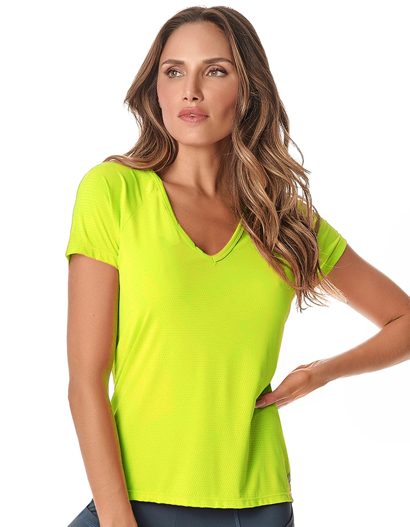 Vestem - Shirt Dry Fit Short Sleeve Only Neon Yellow - BMC328C0009