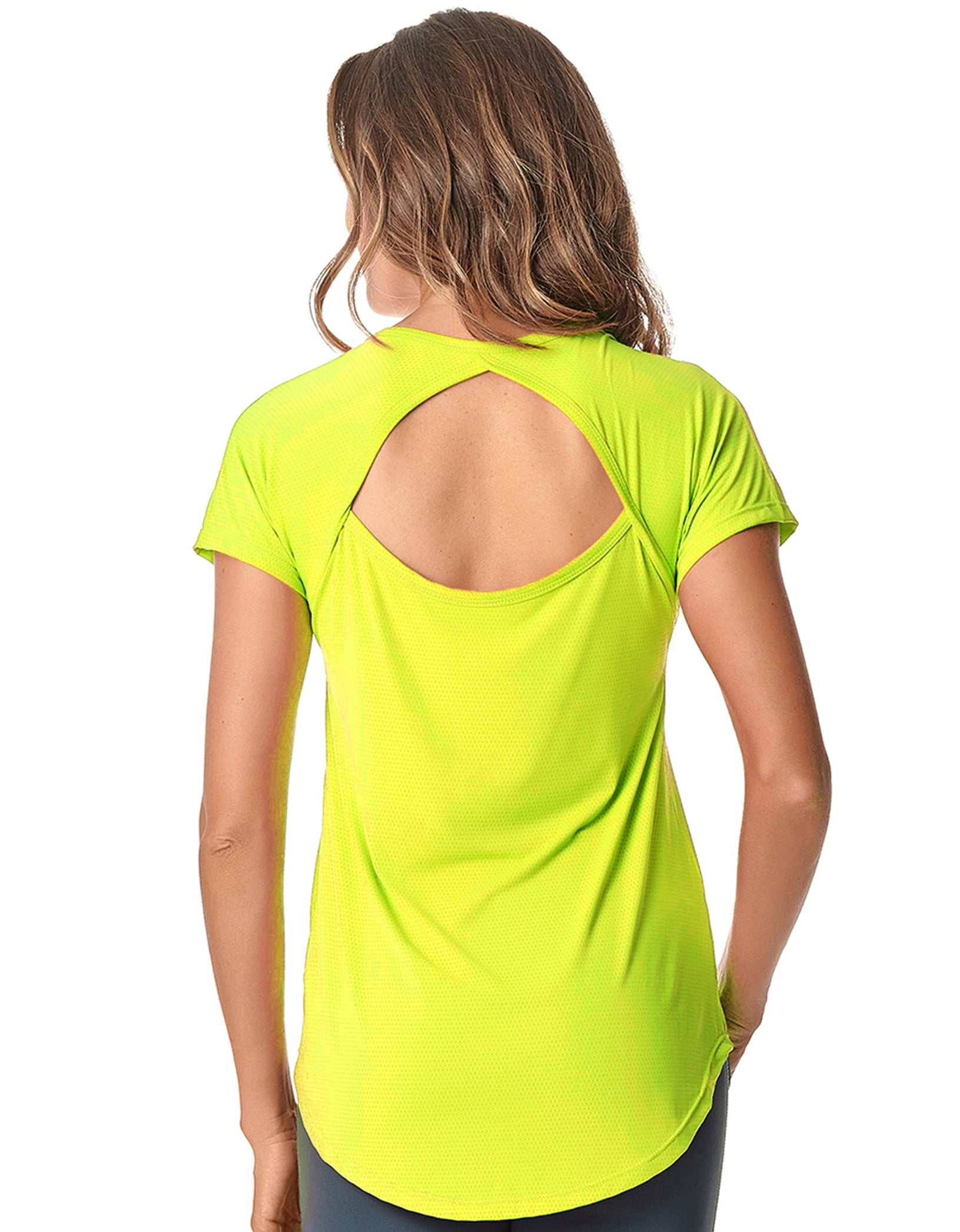 Vestem - Blusa Dry Fit Manga Curta Only Amarelo Neon - BMC328C0009