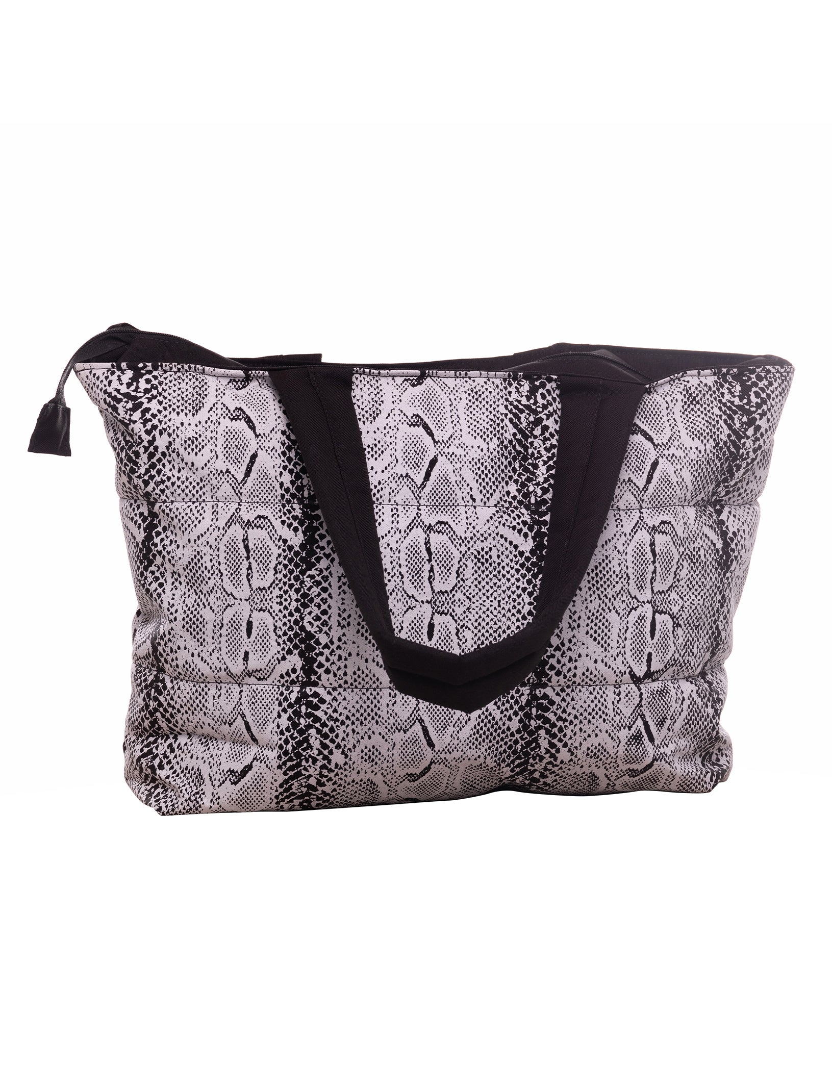 Vestem - Bolsa Ilhabela Snake Preto E Branco - BOL39E1031