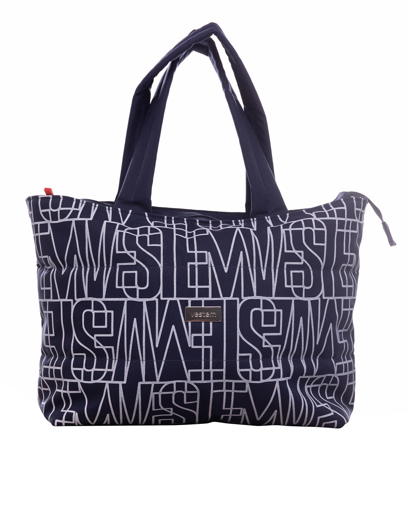 Vestem - Hand Bag Ilhabela Logomania Az. navy blue - BOL39E1025