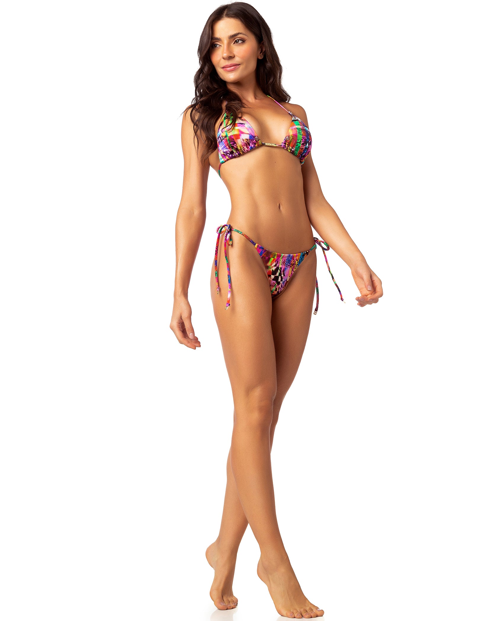 Vestem - Bikini Cortininha Trilobal Mix Bichos Multi - BQ30.E0063