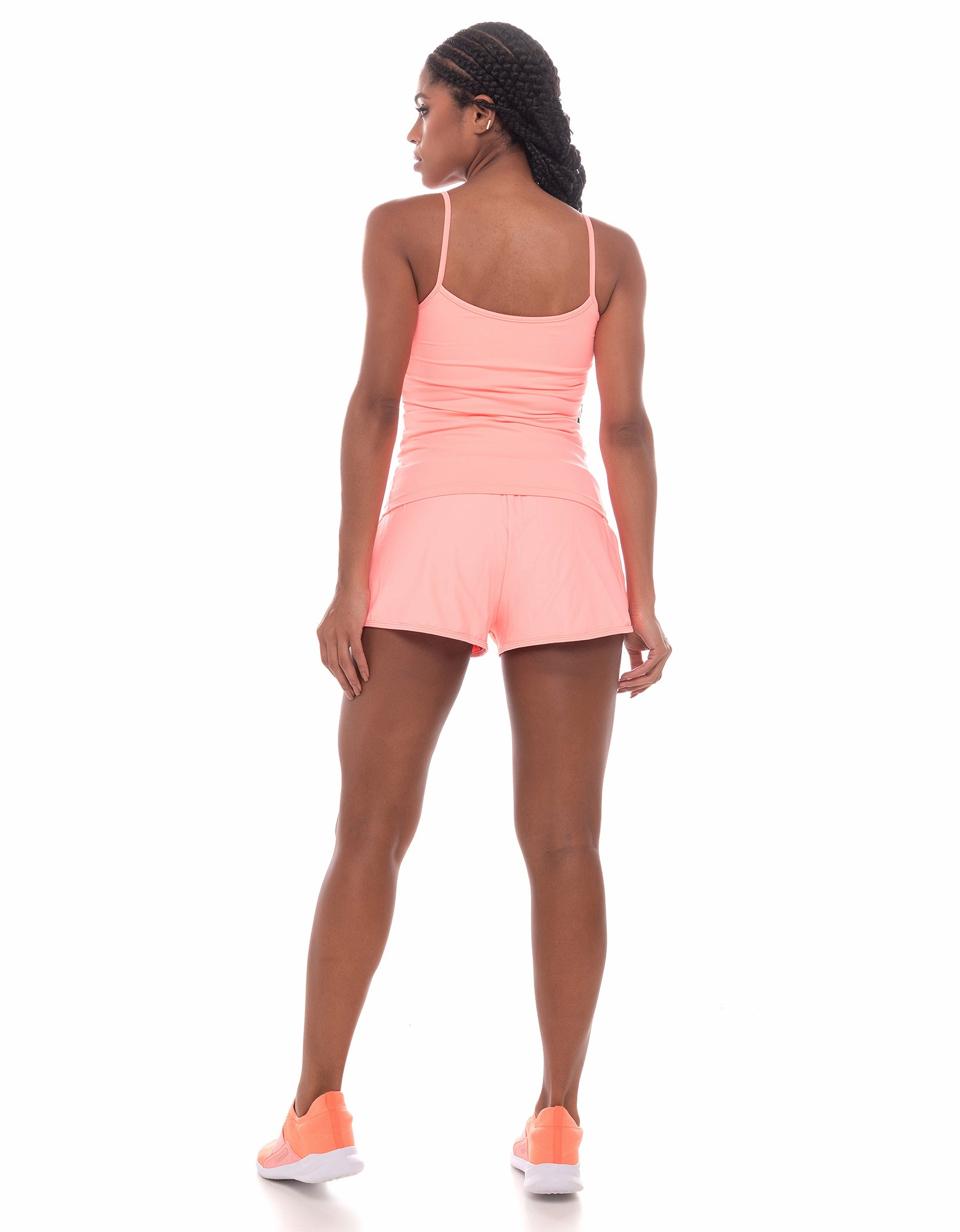 Vestem - Thin Strap Tank Shirt Top Bulge Coral Neon Orange - REG53.C0247