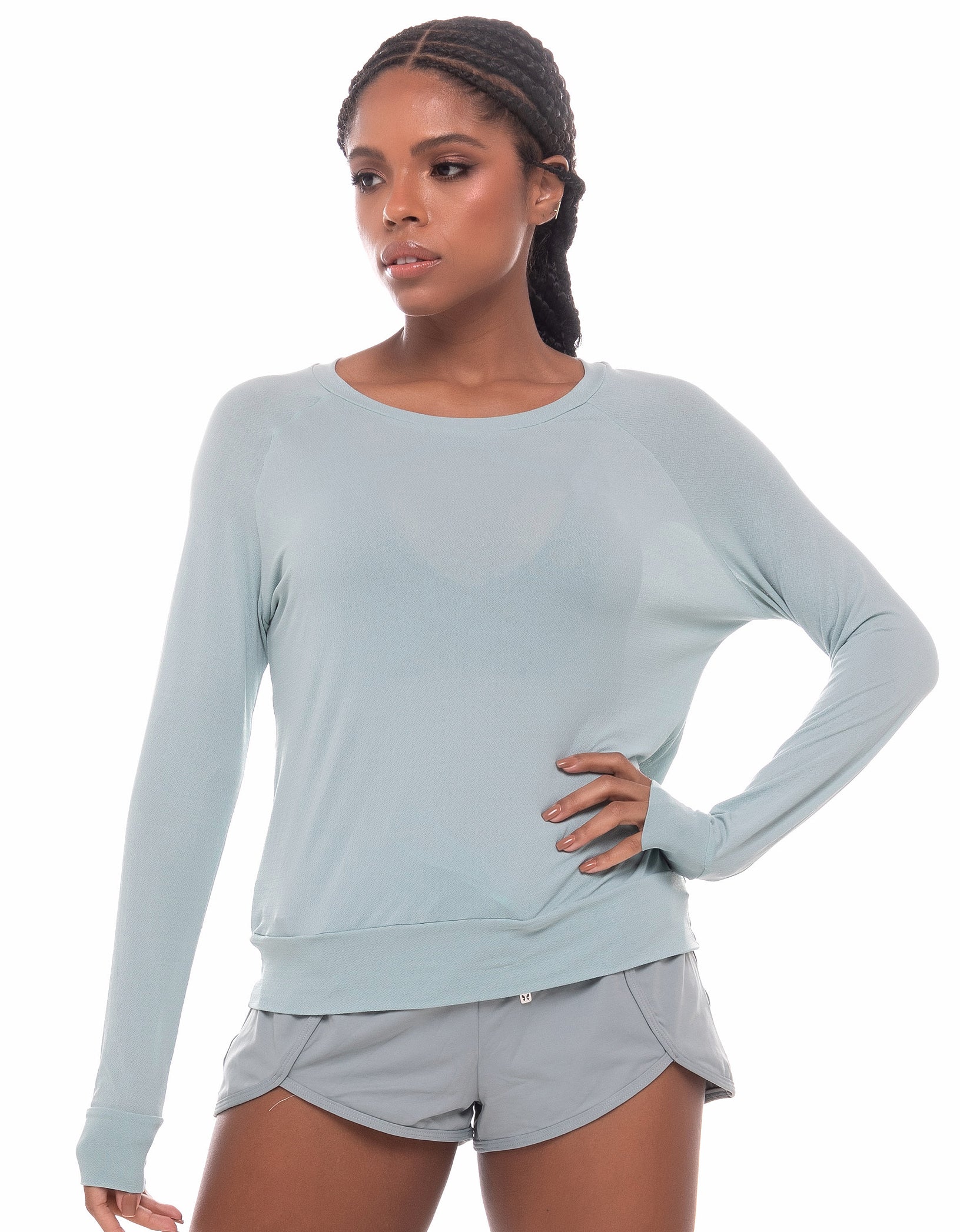 Vestem - Blusa Dry Fit Manga Longa Soul Verde Etero - BML155C0291