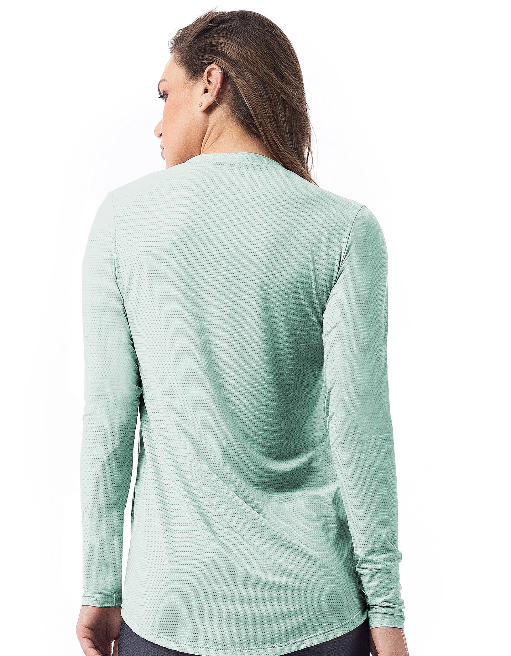 Vestem - Shirt Dry Fit Long Sleeve Janice Verde Etero - BML16C0291