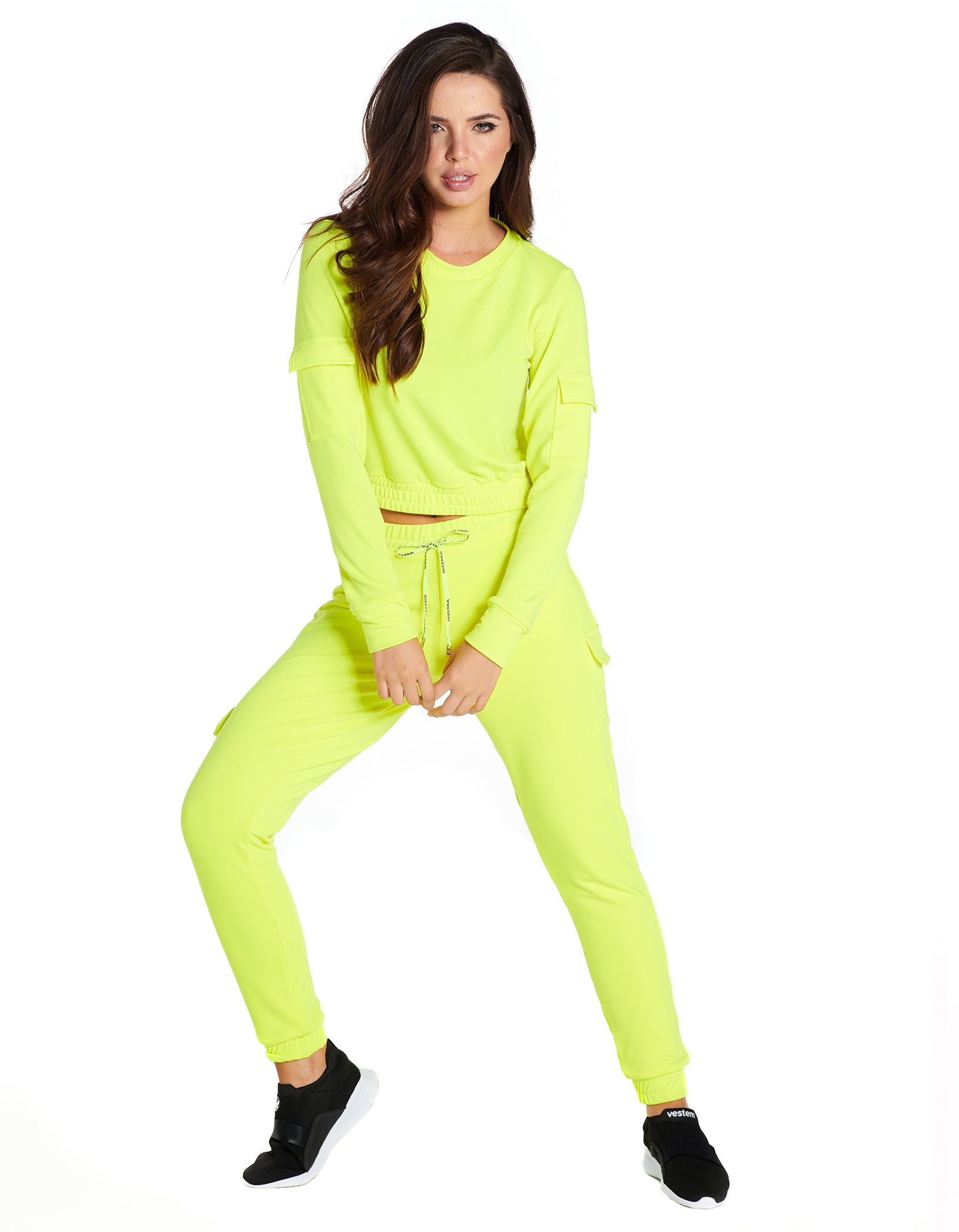 Vestem - Neon Yellow Margareth Long Sleeve Shirt - BML349.C0004