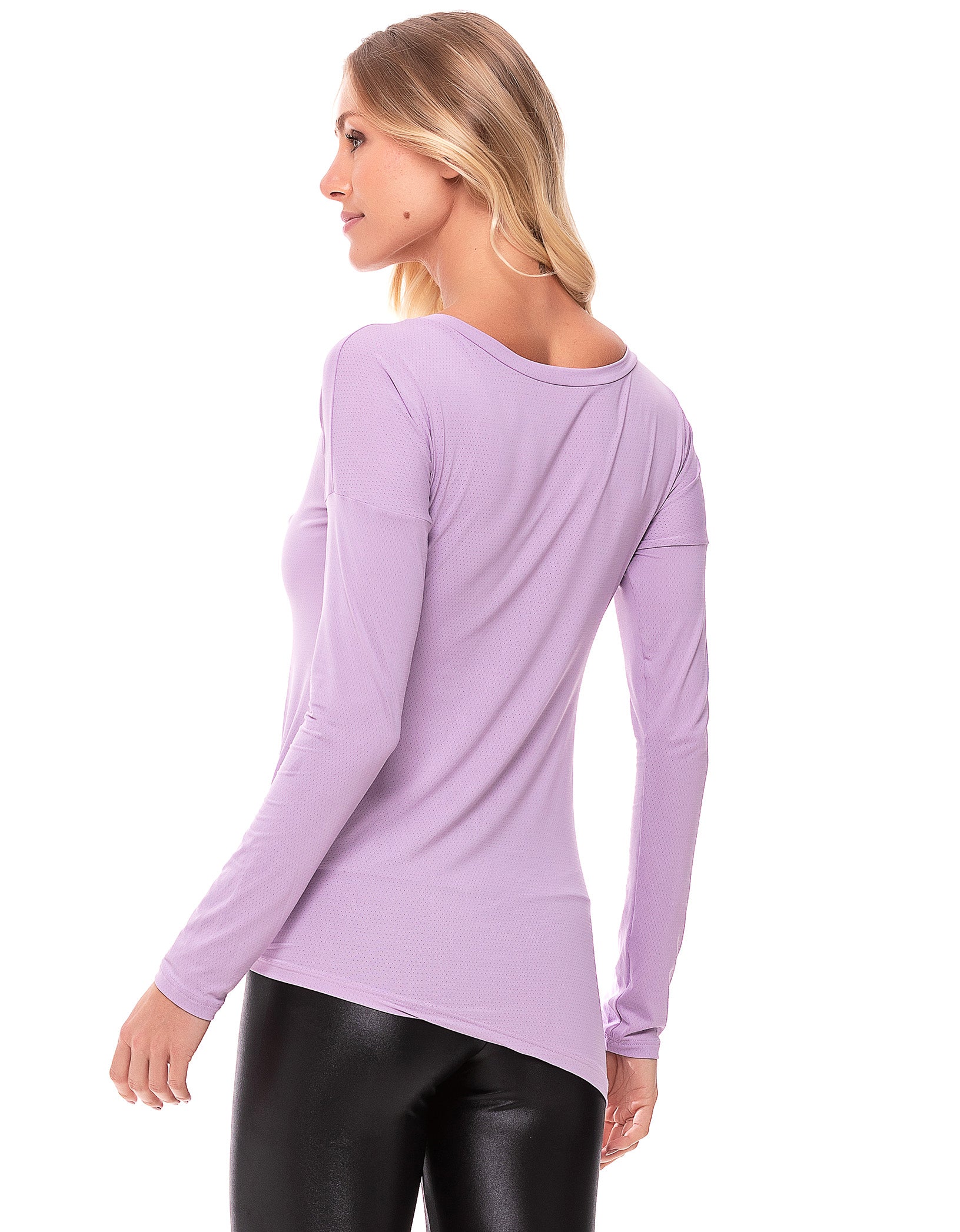 Vestem - Blusa Dry Fit Manga Longa Jenny Lilás - BML289.C0023