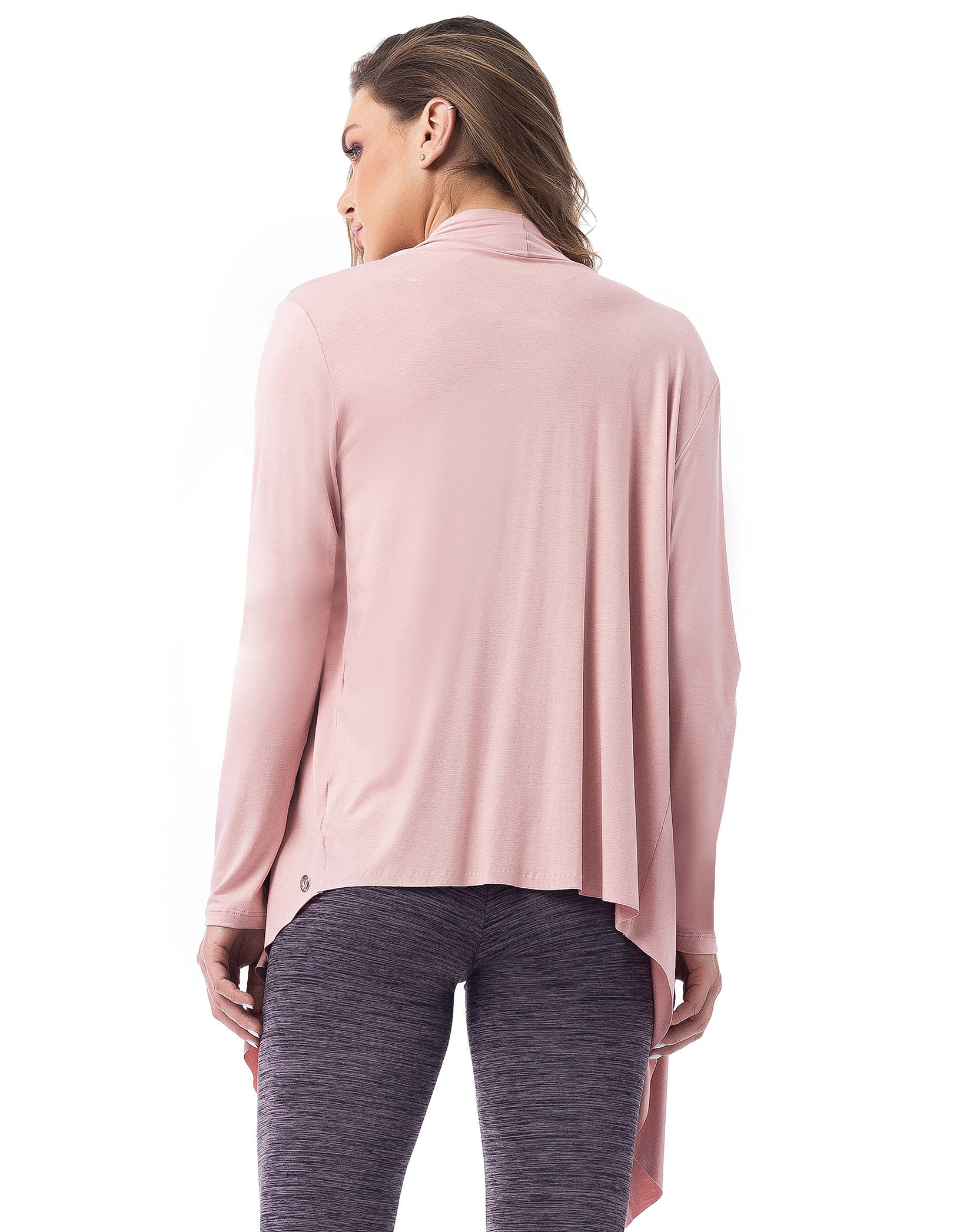 Vestem - Long Sleeve Shirt Cardigan Blanca pink Romance - BML138.C0243