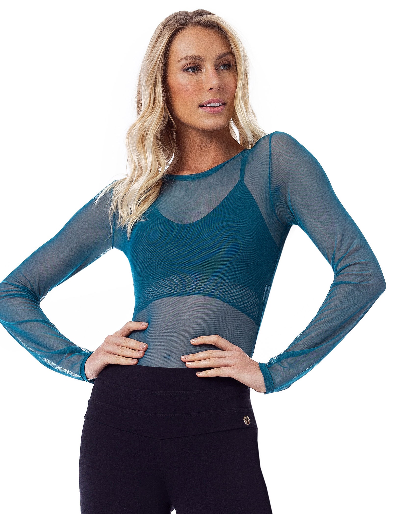 Vestem - Invisible Submarine Blue Bodysuit - BD187001