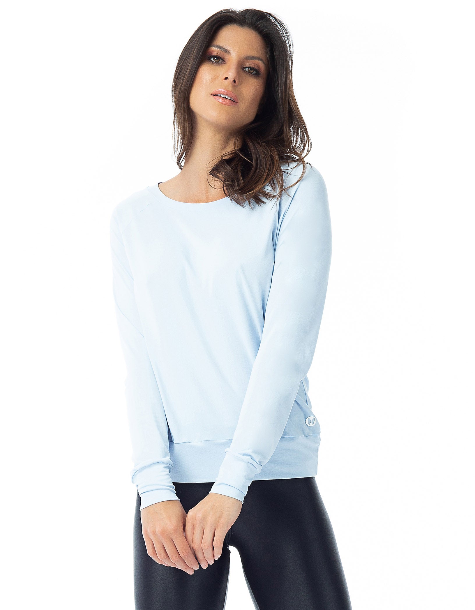 Vestem - Blusa Dry Fit Manga Longa Soul Azul Garoa - BML155.C0244