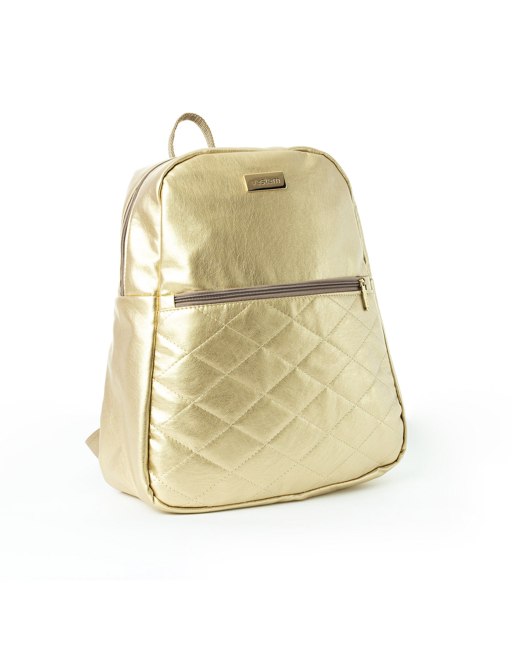 Vestem - Schoolbag Gold Sapphire Gold - MOC09C0021