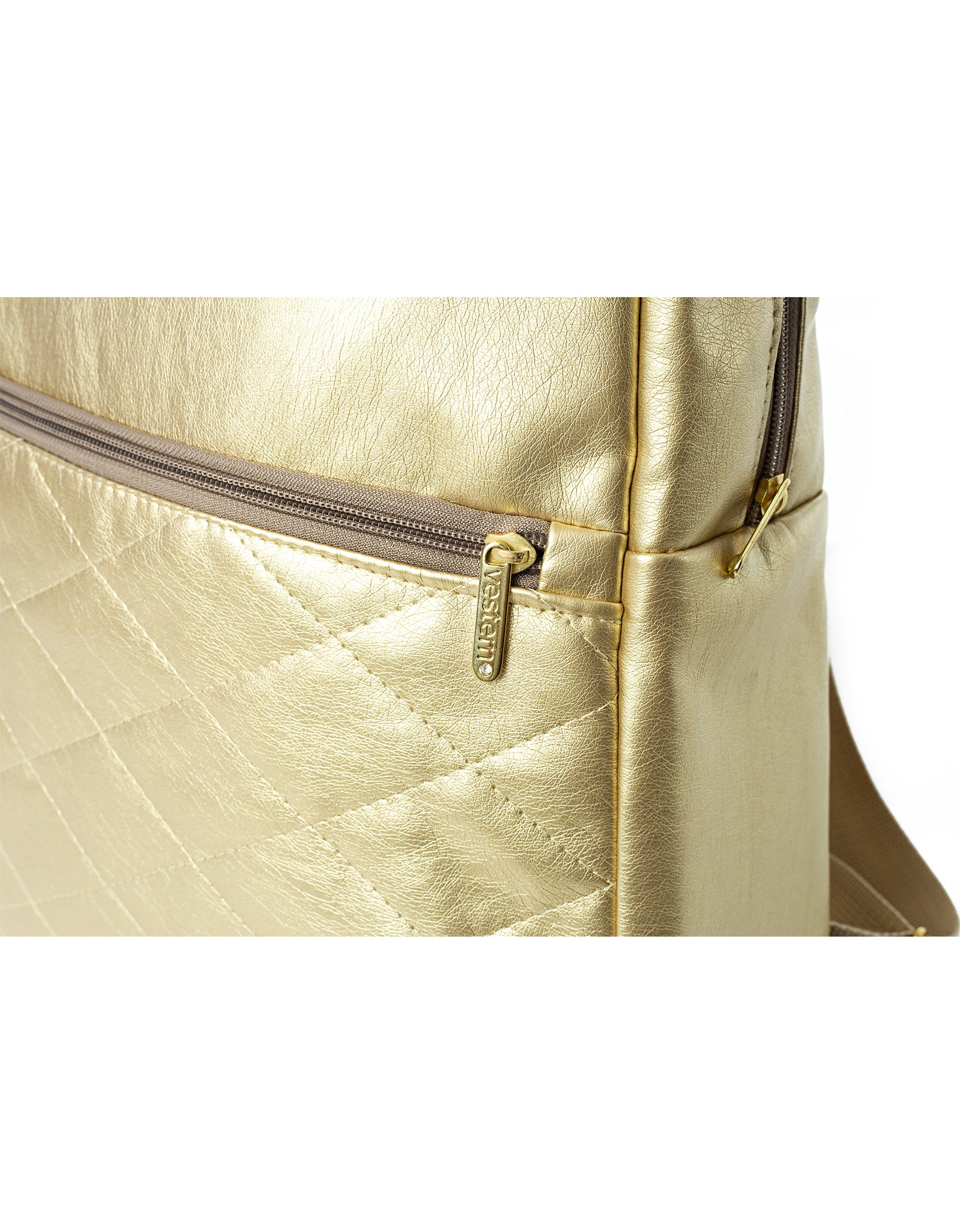 Vestem - Schoolbag Gold Sapphire Gold - MOC09C0021