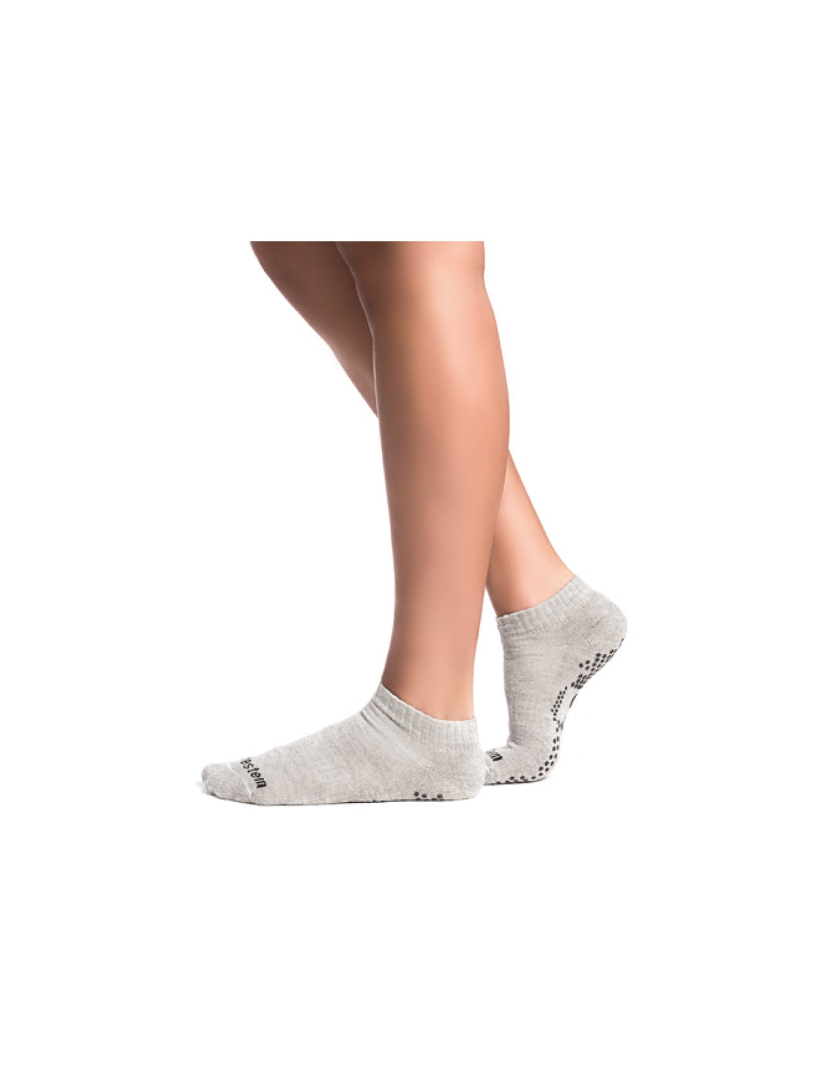 Vestem - Socks Non-slip Try Try Again Blend Light Gray - MEI08.C0013