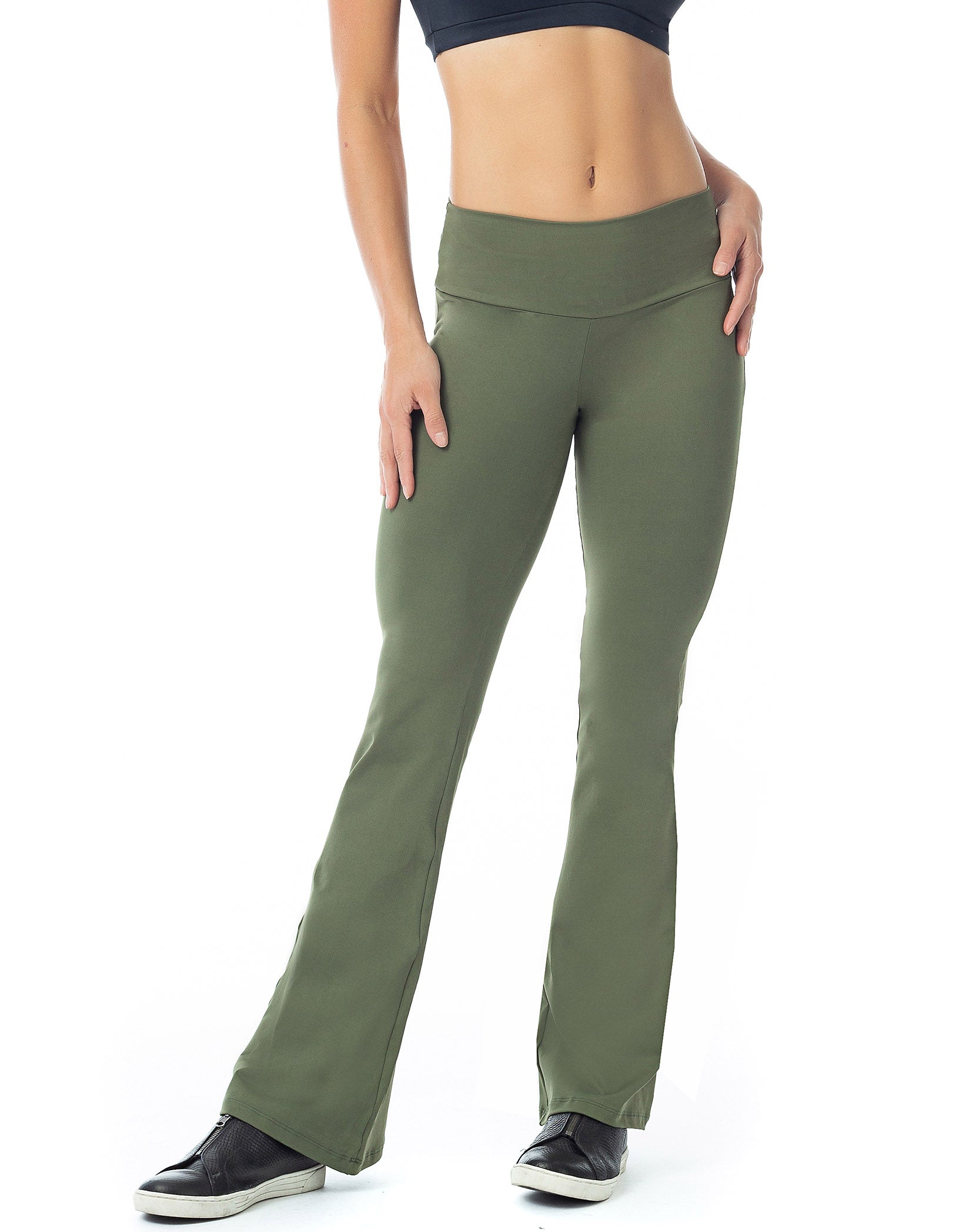 Vestem - Flare Ballerina Basic Military Green Cypress - BAI18.C0150