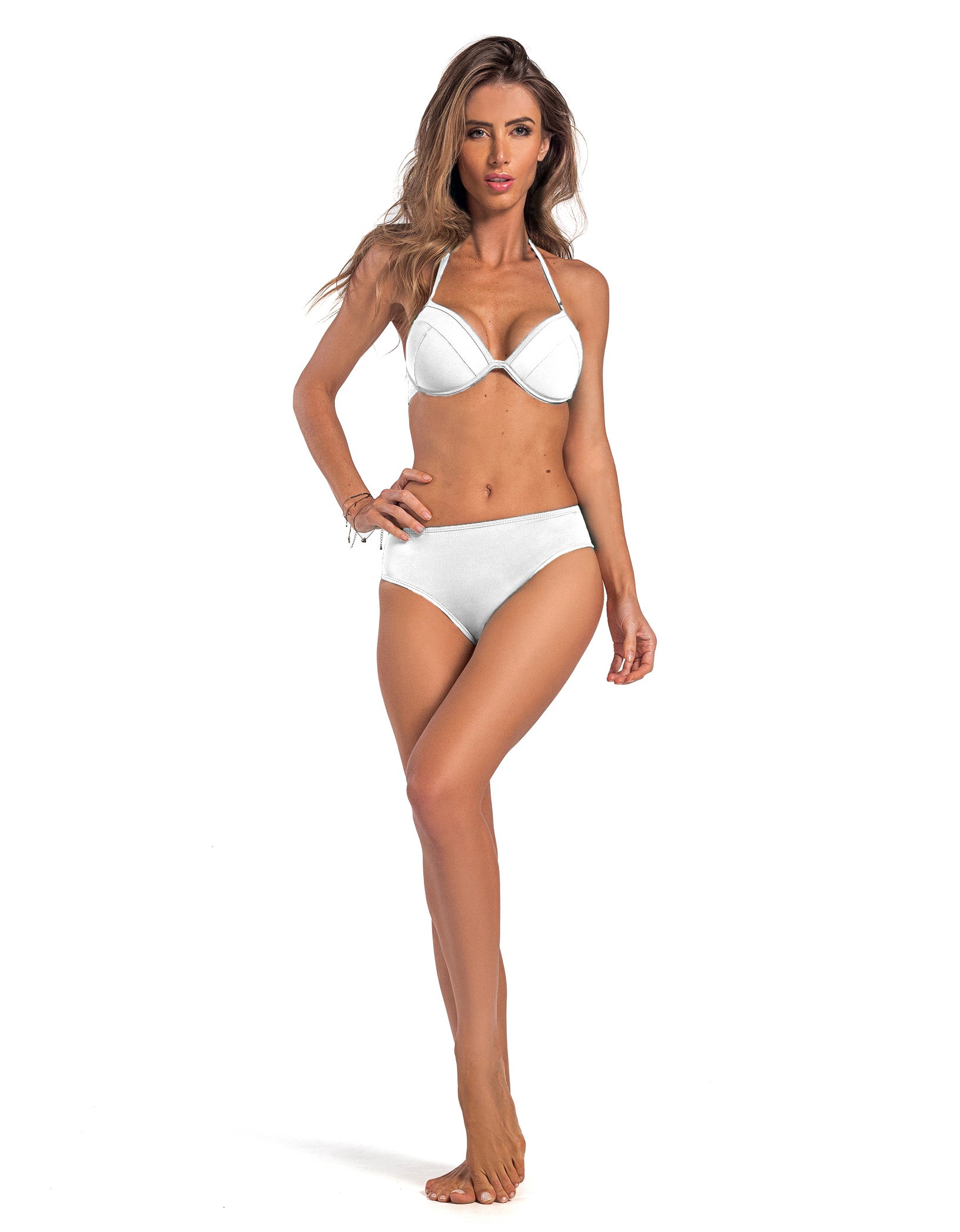 Vestem - Bikini Bottom Slim White - TG36.C0001