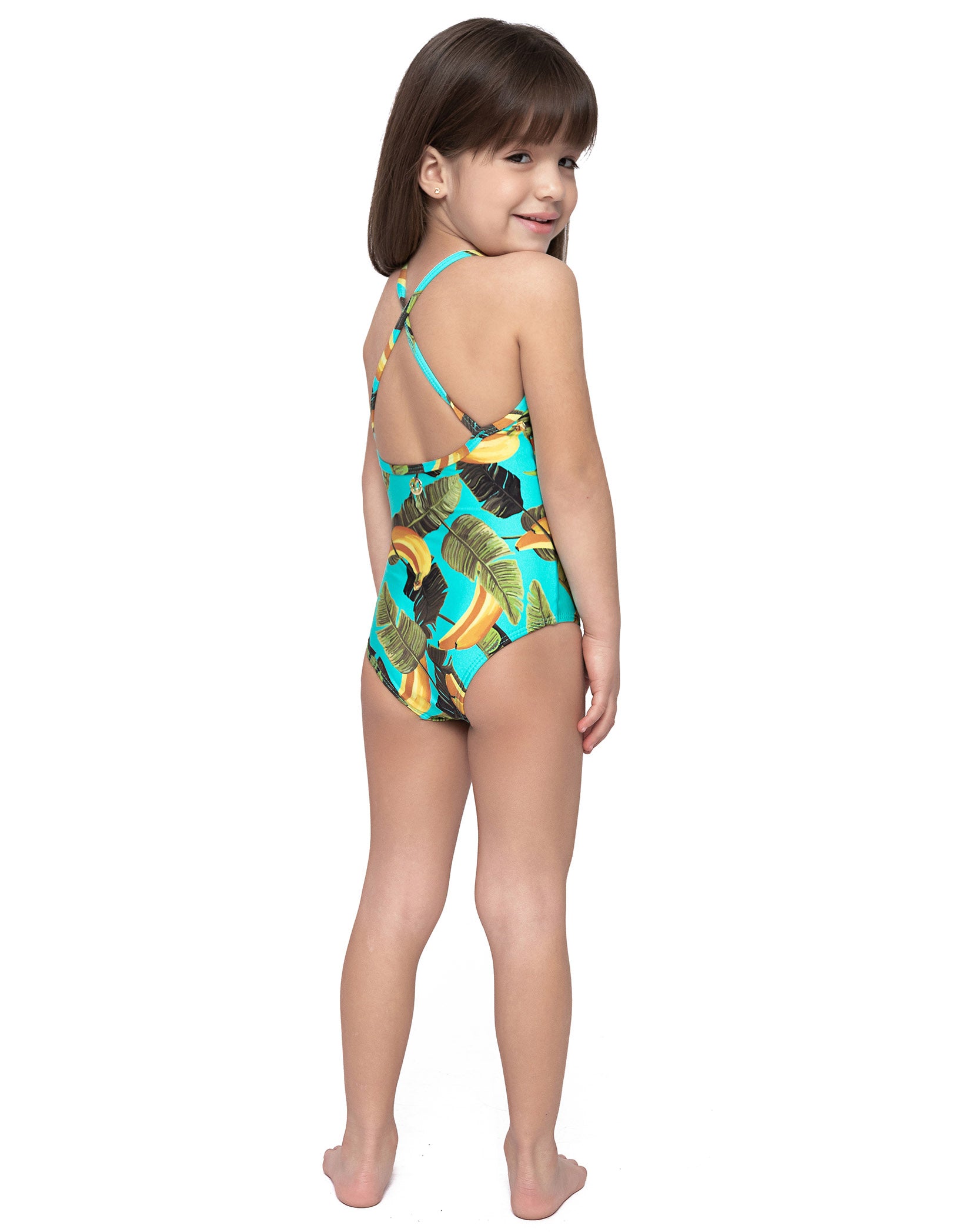 Vestem - Maiô Infantil Manuela Tropical Multi - MAK01.E0823