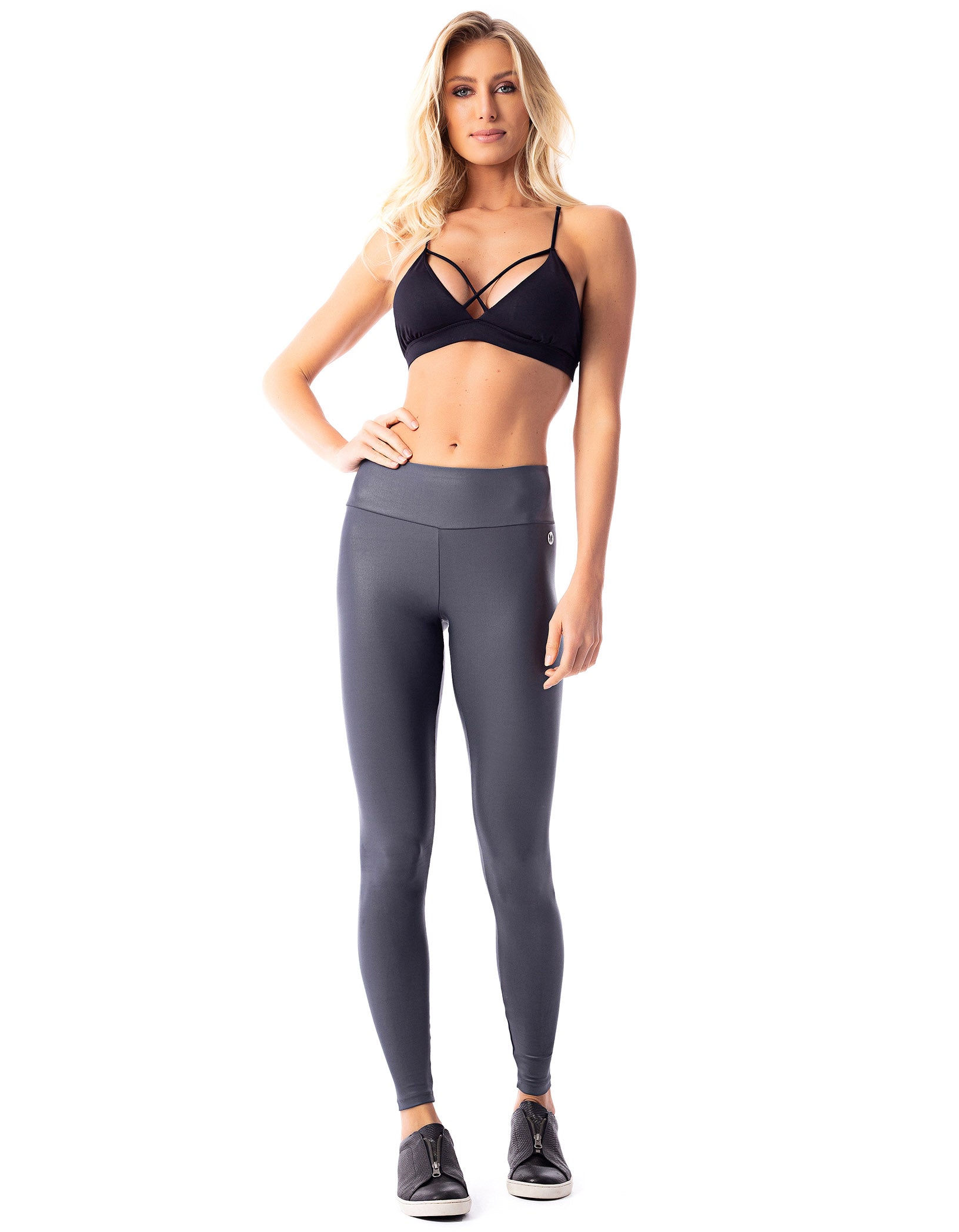 Vestem - Legging Fusô Básica Cirre Cinza - FS49.C0011