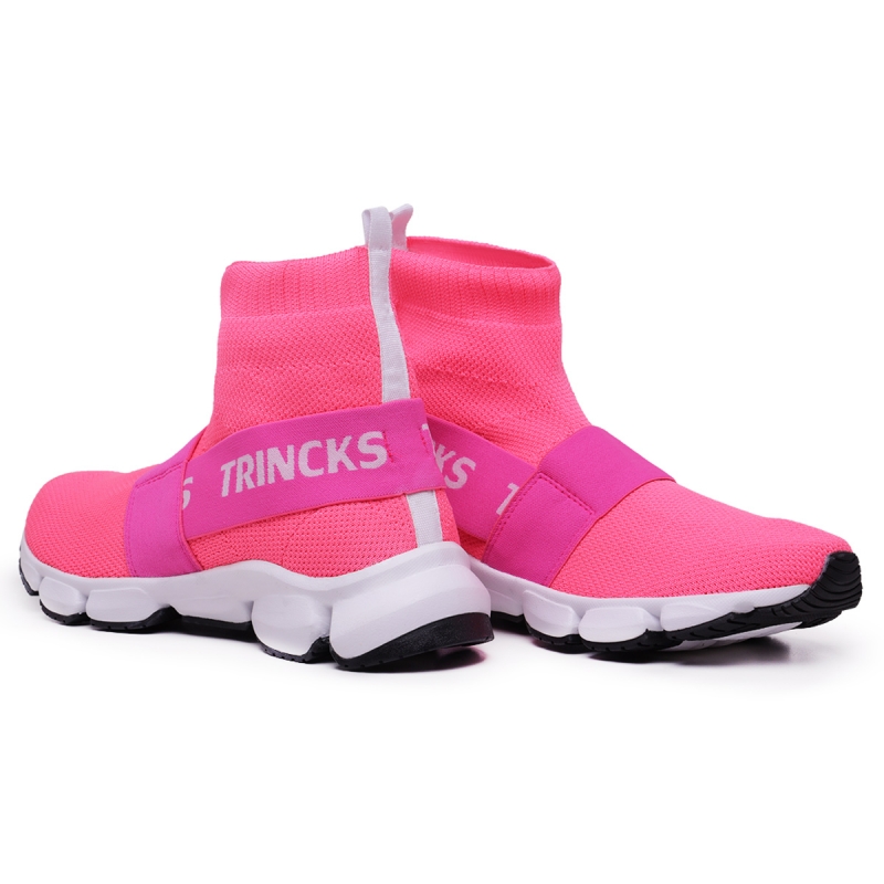 Trincks Calçados - Tennis Socks Unisex Knit Pink - 