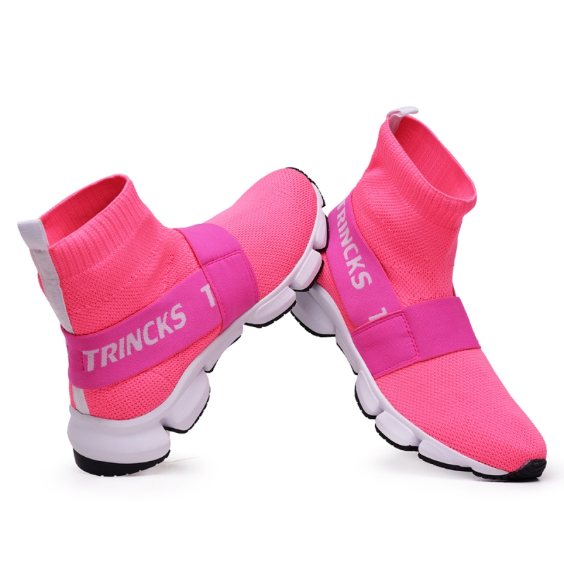 Trincks Calçados - Tennis Socks Unisex Knit Pink - 