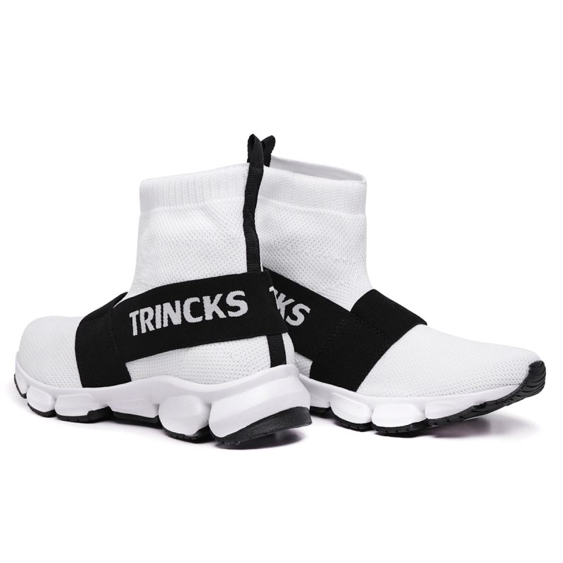 Trincks Calçados - Tennis Socks Unisex Knit White - 