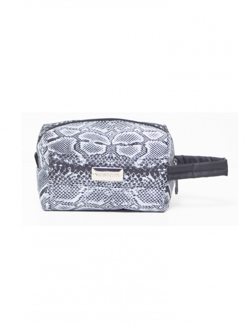 Vestem - Necessaire Malibu Snake Preto e Branco - NE10E1031