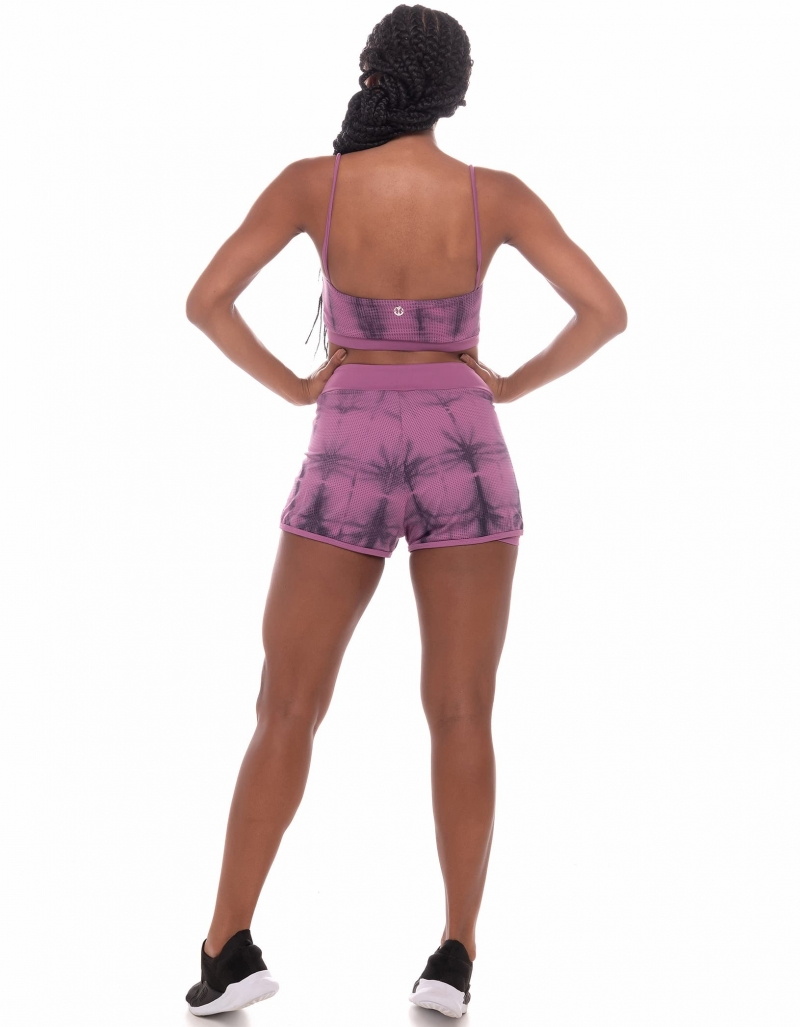 Vestem - Shorts Beyound Tie Dye Roxo Orquídea - SH397.C0242