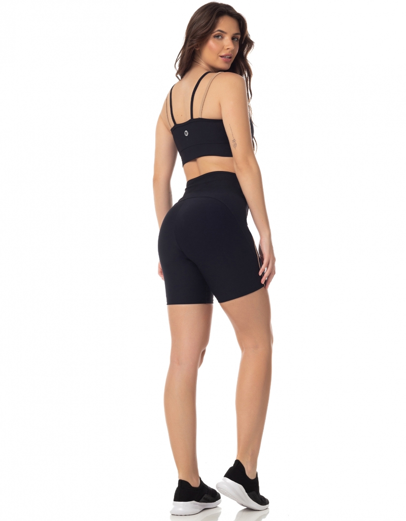 Vestem - Black Crystal Shorts - BER206.I23.C0002