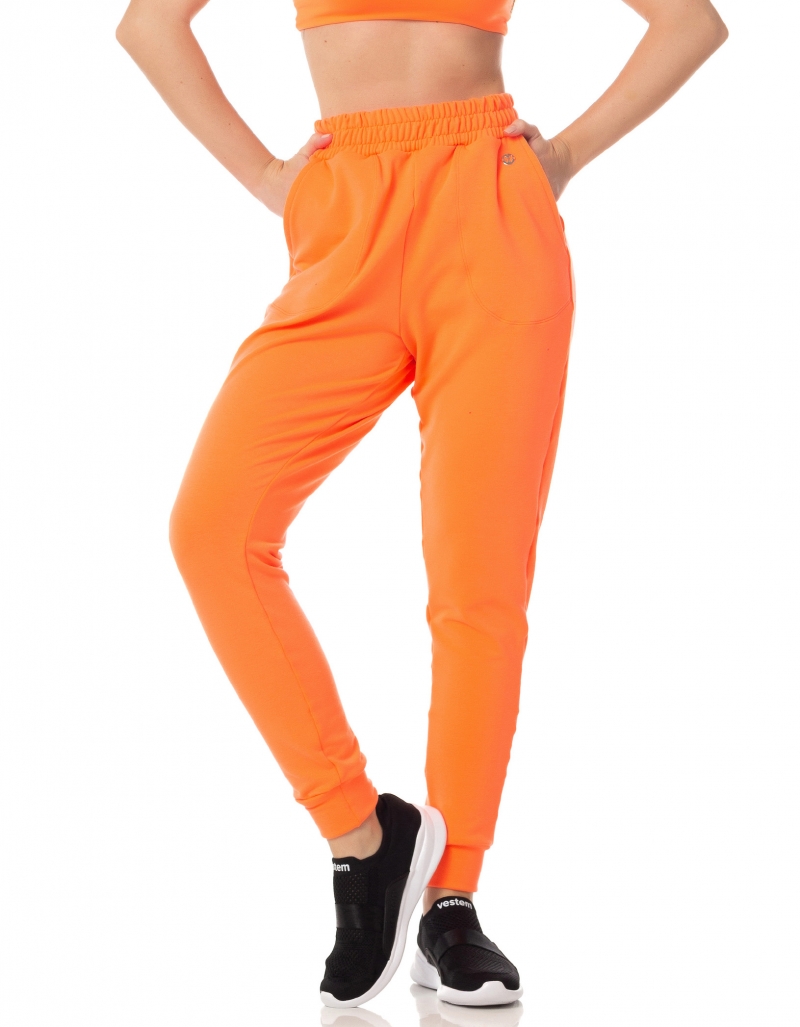 Vestem - Calça Jogger Laranja Neon - CAL142.I23.C0007