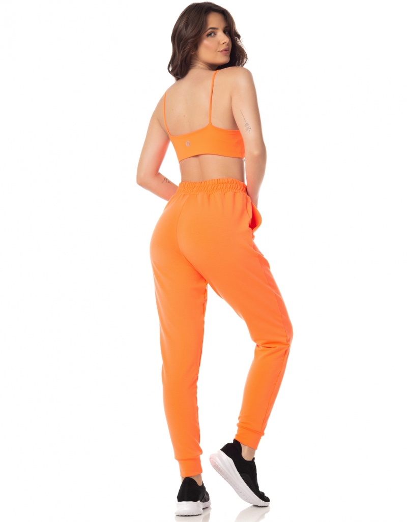 Vestem - Calça Jogger Laranja Neon - CAL142.I23.C0007