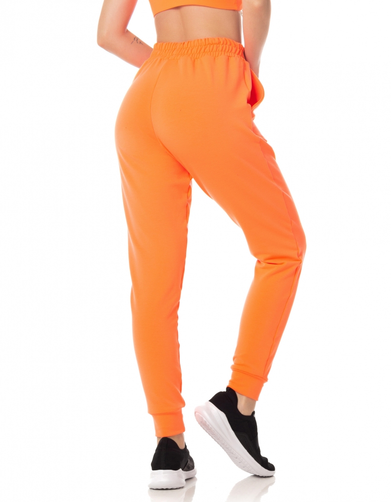 Vestem - Neon Orange Jogger Pants - CAL142.I23.C0007