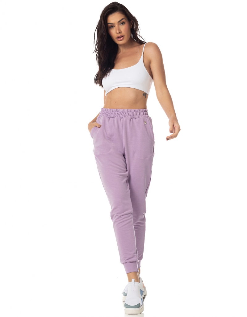 Vestem - Lilac Jogger Pants - CAL142.I23.C0023