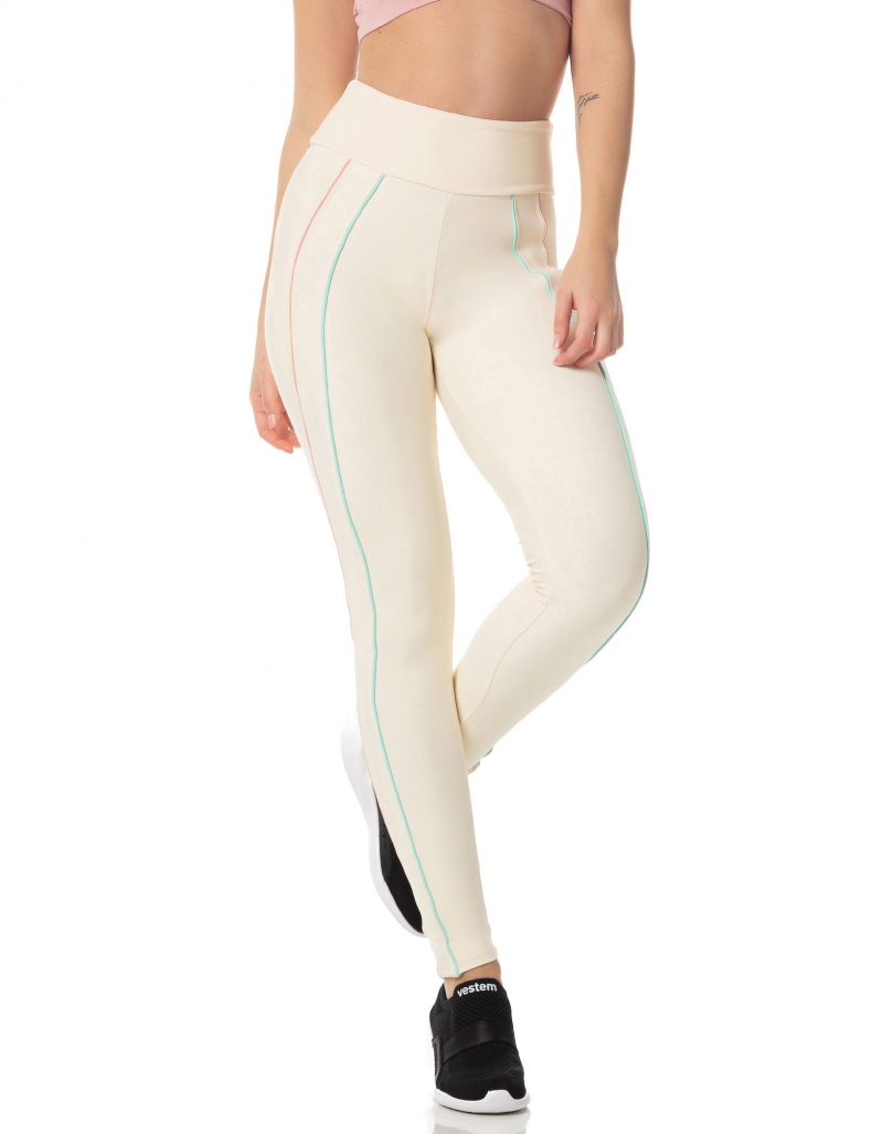 Vestem - Legging legging Lazuli Off White and Ecru - FS1256.I23.C0140