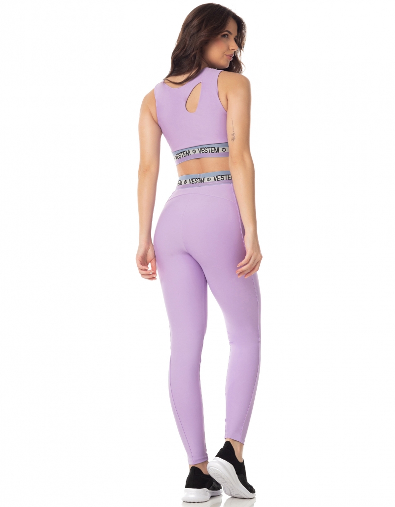 Vestem - Legging Fuso Fluorita Lilas - FS1257.I23.C0023