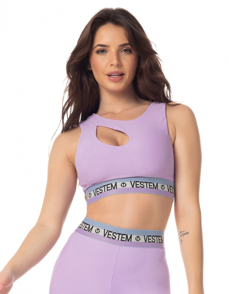 Vestem - Sports bra Morganita Lilac - TOP893.I23.C0023