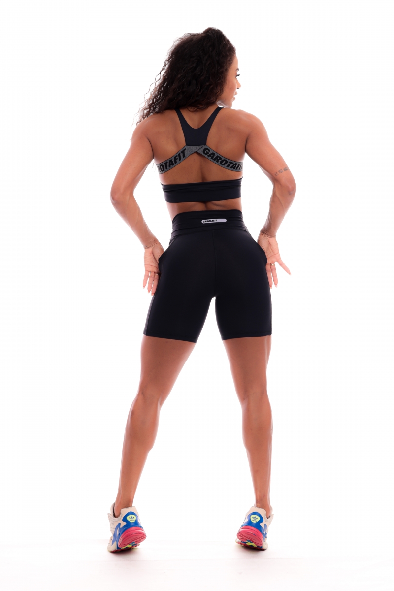 Garotafit - Conjunto Pionguiangue Preto - FCS278AM