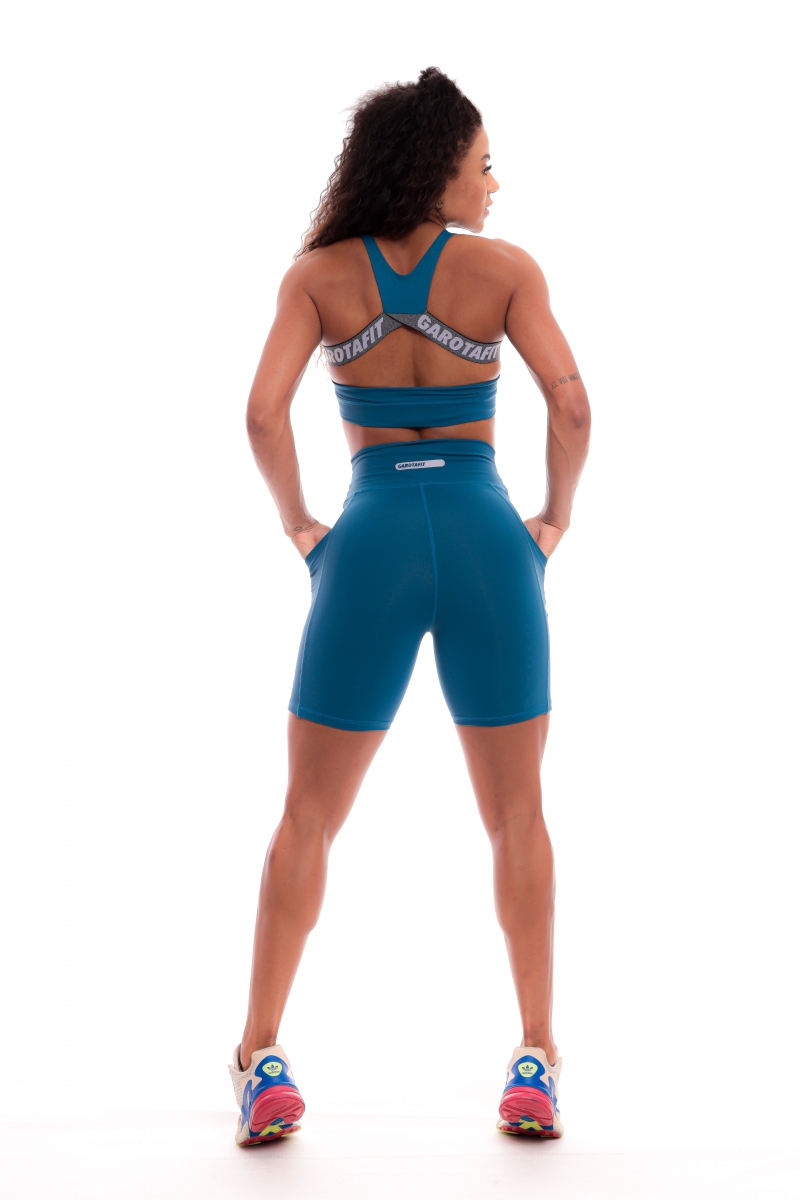 Garotafit - Conjunto Pionguiangue Azul Petroleo - FCS278LP