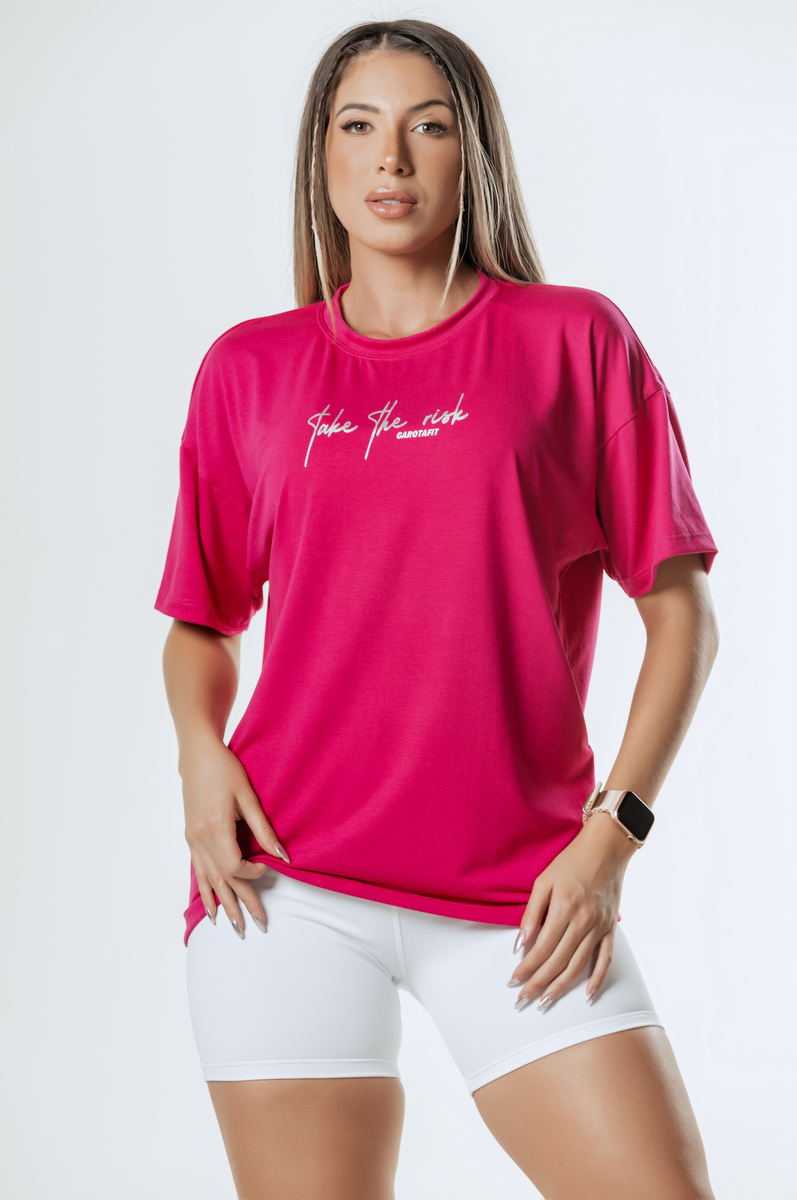 Garotafit - Blusa Porto Luis Rosa - BL2012D