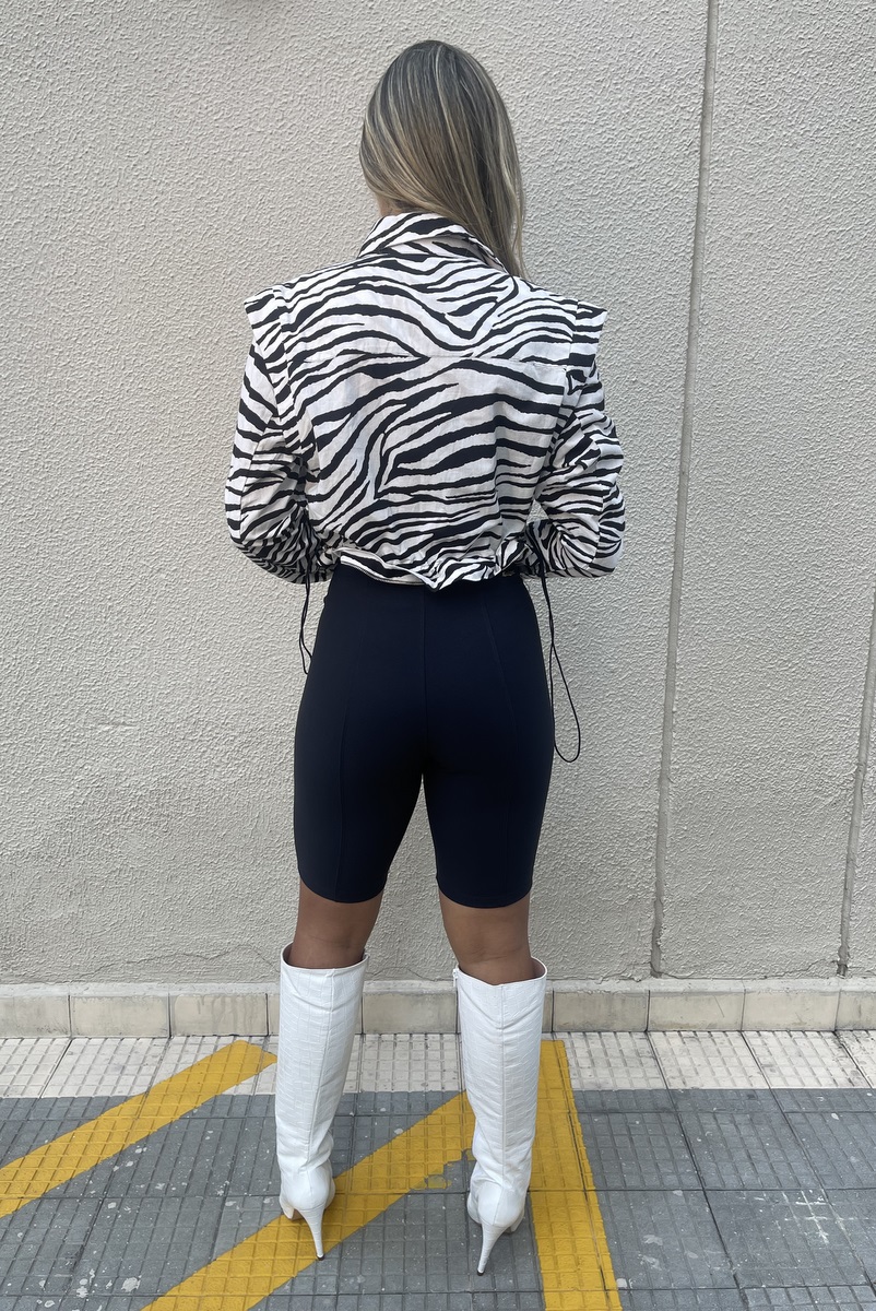 LE BLOG - PARKA OLIVIA ZEBRA - 007836