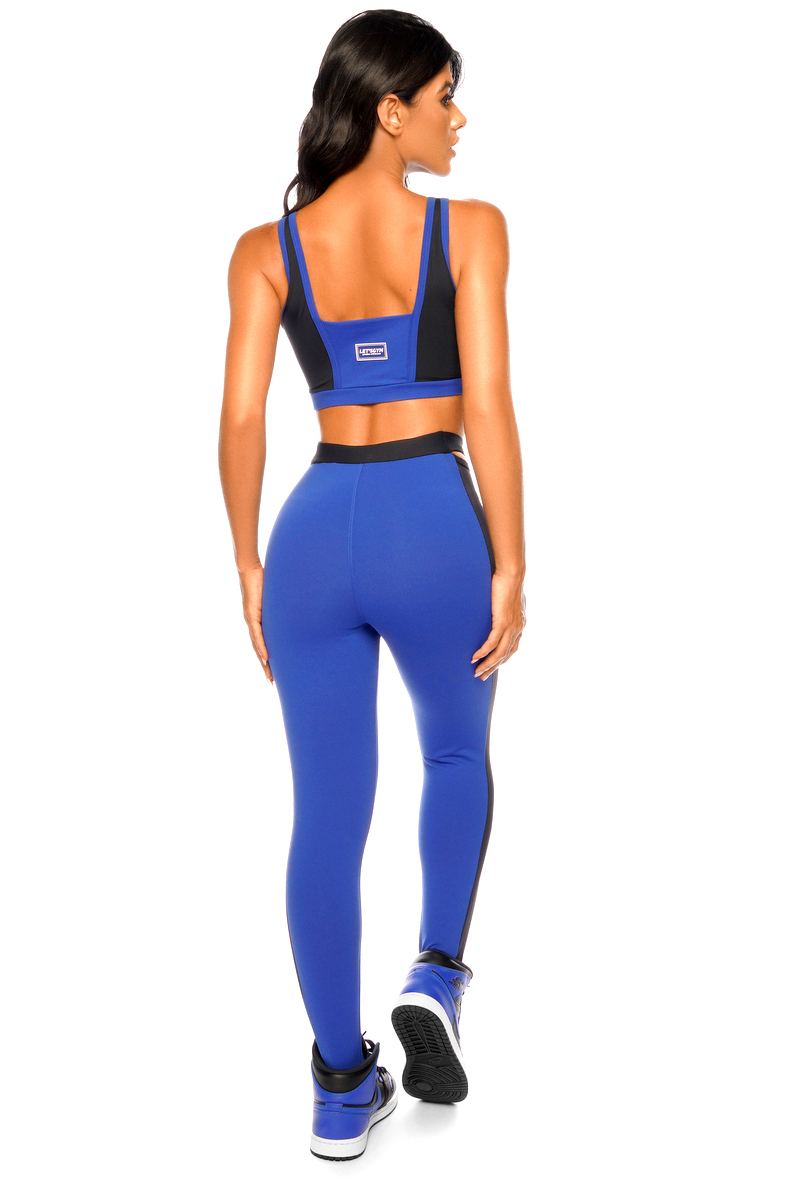 Lets Gym - Legging Curious Azul - 1916AZ