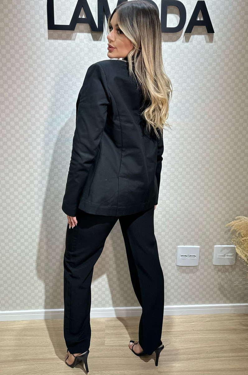 LE BLOG - BLAZER ALESSANDRA BLACK - 007860